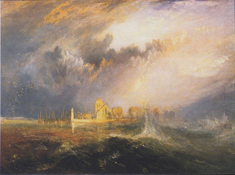 Quillebeuf, Mouth of the Seine, Joseph Mallord William Turner